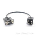 Rj45 8p8c Female Network Extension Cable